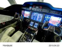 HondaJet cockpit