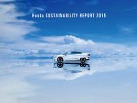 「Honda SUSTAINABILITY REPORT 2015」 表紙