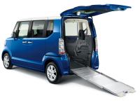 N-BOX + G・Lパッケージ 2トーンカラースタイル オプション装着車 (ブリリアントスポーティブルー・メタリック&ホワイト