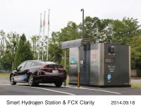 スマート水素ステーションとFCXクラリティ