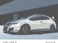 CIVIC TYPE R スケッチ