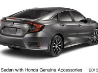 Civic Sedan with Honda Genuine Accessories