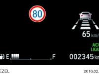 Honda SENSING 標識認識機能 作動イメージ