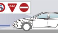 標識認識機能作動イメージ図