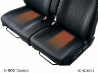 N-BOX Custom 特別仕様車 SSパッケージ 運転席&助手席シートヒーターイメージ