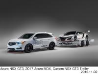 Acura NSX GT3, 2017 Acura MDX, Custom NSX GT3 Trailer