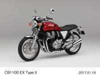 CB1100 EX TypeII キャンディープロミネンスレッド