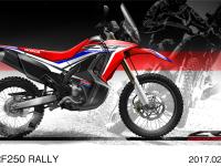 CRF250 RALLY イメージスケッチ