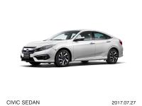 CIVIC SEDAN フロントスタイリング 7:3（ホワイトオーキッド・パール）