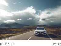 CIVIC TYPE R 走行イメージ フロント 10:0（チャンピオンシップホワイト）