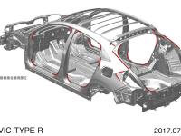 CIVIC TYPE R 接着接合適用部位