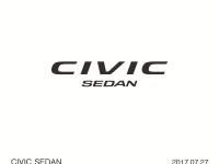 CIVIC SEDAN 車名ロゴ