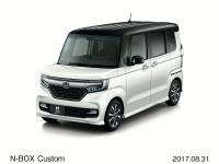 N-BOX Custom G・L Honda SENSING(FF) 2トーンカラースタイル フロント8:2(プレミアムホワイト・パールII&ブラック)