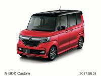 N-BOX Custom G・L Honda SENSING(FF) 2トーンカラースタイル フロント8:2(ミラノレッド&ブラック)