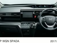 SPADA HYBRID G・EX Honda SENSING（FF)　インパネ　オプション装着車（ブラック×シルバー/コンビシート）