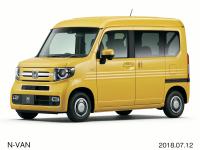 N-VAN +STYLE FUN・Honda SENSING フロント7:3（プレミアムイエロー・パールII）