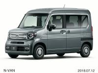 N-VAN +STYLE FUN・Honda SENSING フロント7:3（シャイニンググレー・メタリック）