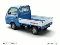 Honda ACTY TRUCK 特別仕様車 TOWN・スピリットカラースタイル スタイリング リア7：3（2WD/3AT）（ベイブルー×ホワイト）