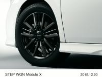 STEP WGN Modulo X 専用17インチアルミホイール +ブラックホイールナット(ガソリン車)