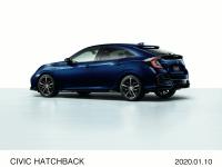 CIVIC HATCHBACK リアスタイリング 7:3（オブシダンブルー・パール）