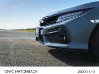 CIVIC HATCHBACK（CVT）バンパーイメージ（ソニックグレー・パール）メーカーオプション装着車