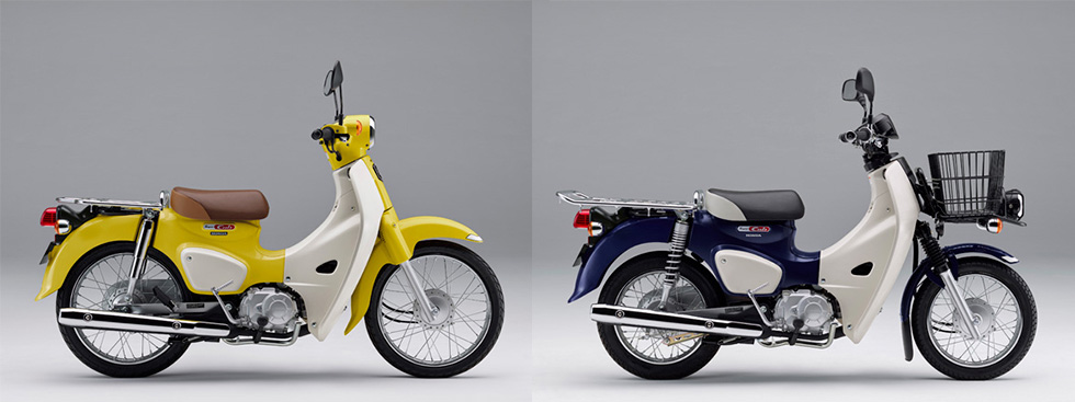 スーパーカブ110」に新色を追加するとともに、「スーパーカブ110