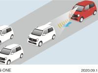 渋滞追従機能付アダプティブ クルーズコントロール(ACC) 機能説明イラスト