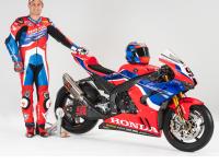 レオン・ハスラム選手とCBR1000RR-RW FIREBLADE SP
