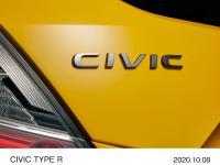 CIVIC TYPE R 「Limited Edition」ダーククロームエンブレム