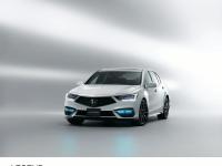 LEGEND Hybrid EX・Honda SENSING Elite フロント スタイリングイメージ（プラチナホワイト・パール）