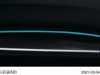 LEGEND Hybrid EX・Honda SENSING Elite インパネ　Honda SENSING Elite 作動中の表示灯ブルー点灯 01