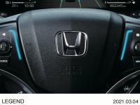 LEGEND Hybrid EX・Honda SENSING Elite インパネ　Honda SENSING Elite 作動中の表示灯ブルー点灯 03