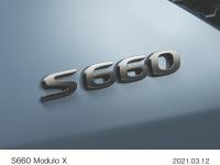 S660 Modulo X特別仕様車 ブラックエンブレム（車名エンブレム／ブラッククローム調）