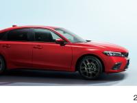 EX フロント6：4走行イメージ (プレミアムクリスタルレッド・メタリック)