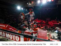 トニー・ボウ選手とMontesa COTA 4RT