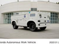 Honda Autonomous Work Vehicle