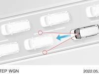 Honda SENSING トラフィックジャムアシスト(渋滞運転支援機能) イメージ