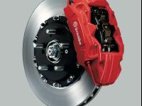 CIVIC TYPE R Brembo社製フロント大径ベンチレーテッド2ピースディスクブレーキ（φ350mm）