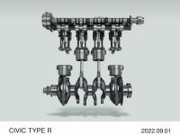 CIVIC TYPE R エンジン 構造イメージ