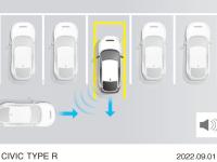 CIVIC TYPE R Honda SENSING 後退出庫サポート