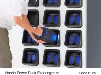 Honda Power Pack Exchanger e: バッテリー交換イメージ