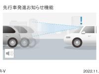 先行車発進お知らせ機能