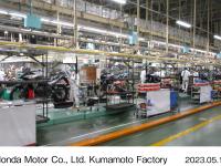 熊本製作所 二輪車生産ライン