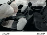 ACCORD 運転席用&助手席用i-SRSエアバッグシステム、前席用i-サイドエアバッグシステム＋サイドカーテンエアバッグシステム（前席/後席対応）、運転席用&助手席用SRSニーエアバッグシステム