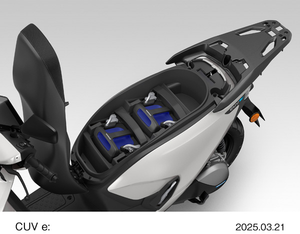 2025 CUV e: シート下収納