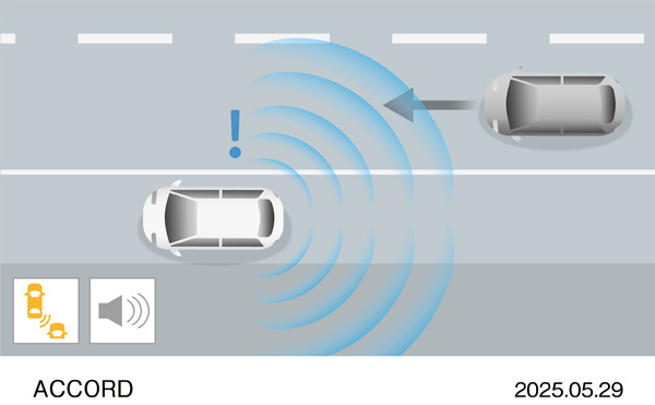 Honda SENSING 360＋ 降車時車両接近警報