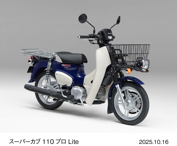 スーパーカブ110プロ Lite（セイシェルナイトブルー）