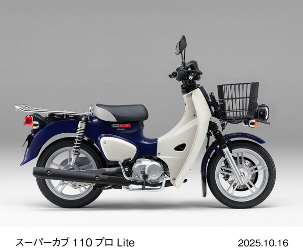 スーパーカブ110プロ Lite（セイシェルナイトブルー）