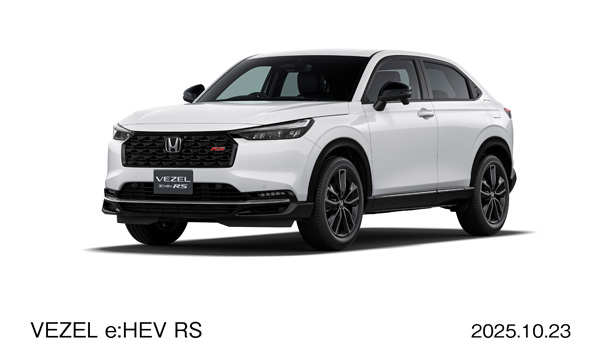 e:HEV RS(FF)　フロント7:3スタイリング　プラチナホワイト・パール