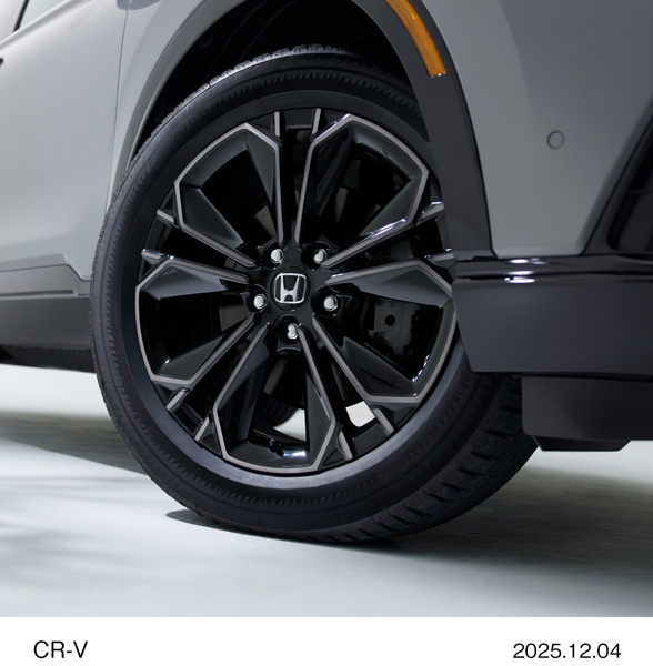 CR-V e:HEV RS BLACK EDITION　19インチ ノイズリデューシング　アルミホイール　〈ベルリナブラック＋ダーク切削クリア〉